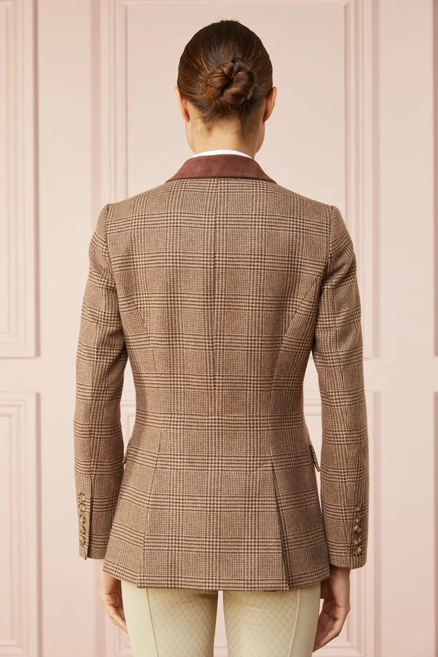 Tweed Riding Jacket Tawny Brown Women Holland Cooper Jackets