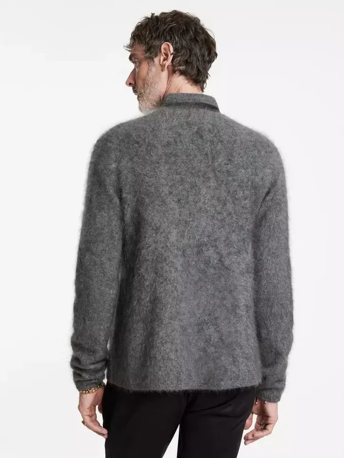 Unisex ADRANO JACKET Grey Stone John Varvatos Sweaters