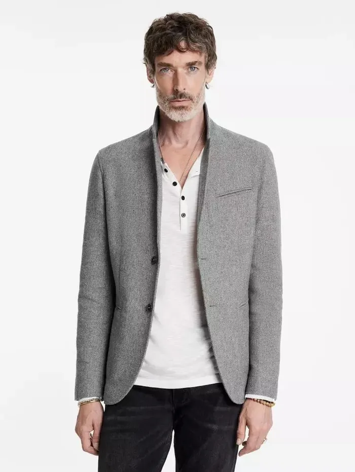 Unisex ALLEN JACKET Tea Stain John Varvatos Suit Jackets