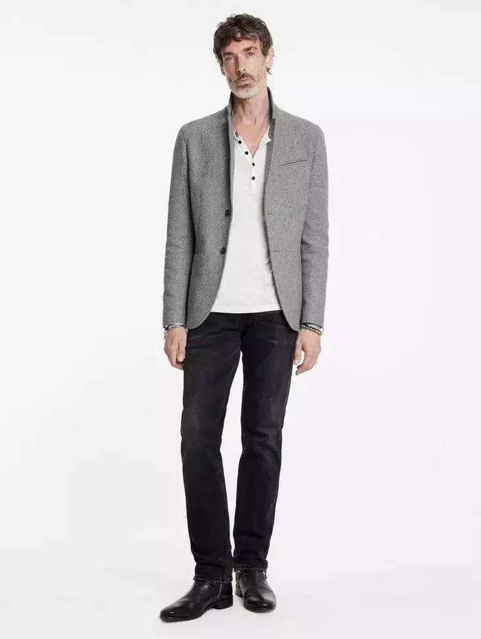 Unisex ALLEN JACKET Tea Stain John Varvatos Suit Jackets