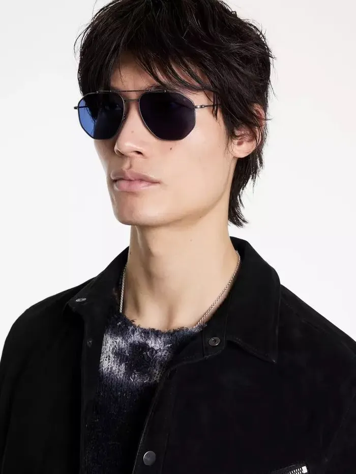 Unisex BOWERY AVIATOR No Color John Varvatos Eyewear