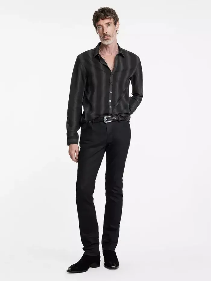 Unisex BUCKS SHIRT Black John Varvatos Shirts