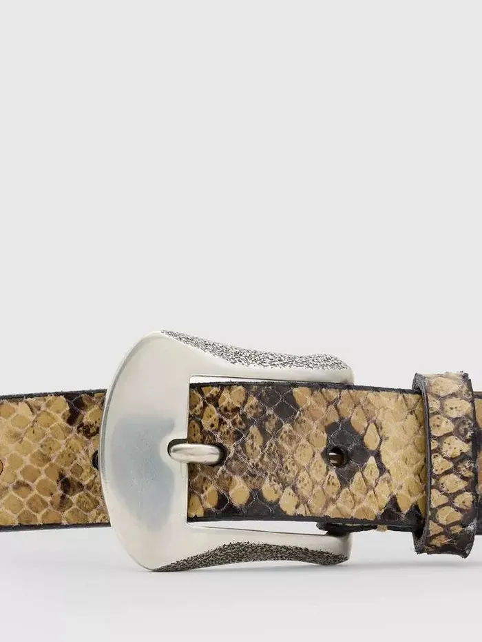 Unisex HOUSTON BELT Salt John Varvatos Leather Belts