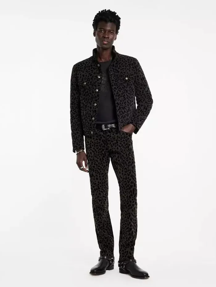 Unisex J702 8211 JACK WASH Black John Varvatos Jeans