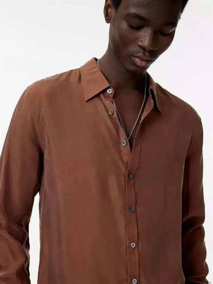 Unisex MARTIN SHIRT Hazelnut John Varvatos Shirts