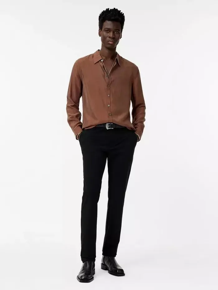Unisex MARTIN SHIRT Hazelnut John Varvatos Shirts