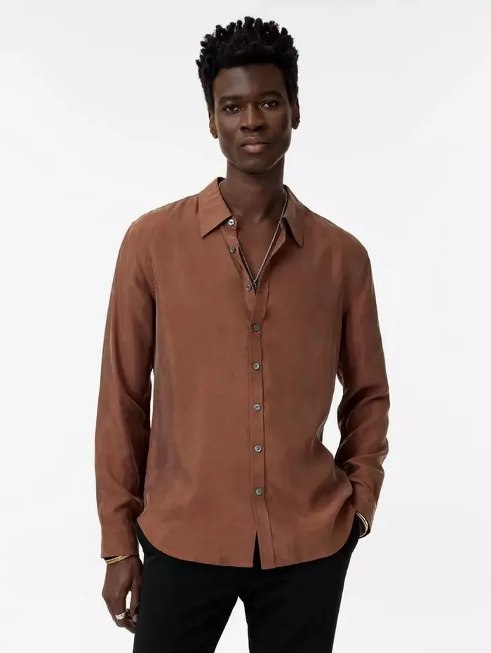 Unisex MARTIN SHIRT Hazelnut John Varvatos Shirts