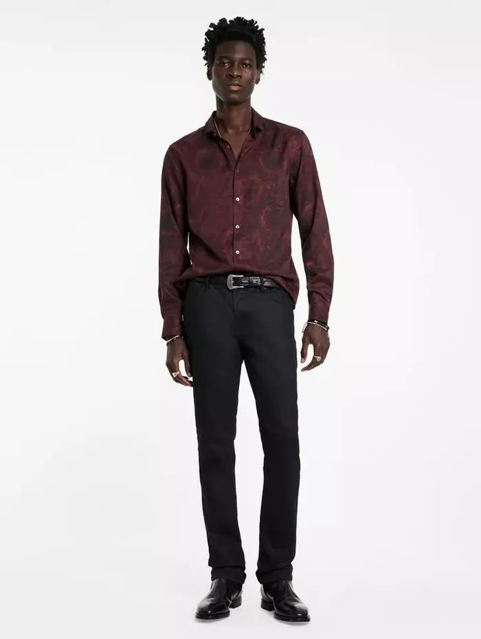 Unisex ORCHARD SHIRT Berry John Varvatos Shirts