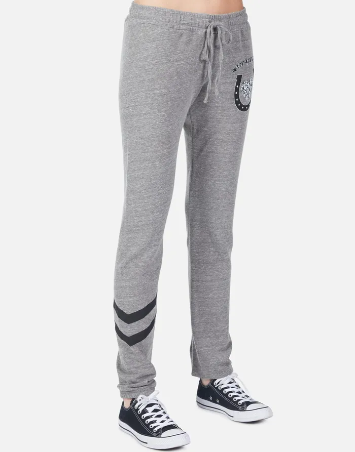 Uri Lucky In Love Heather Grey Women039s Lauren Moshi Long Sweatpants