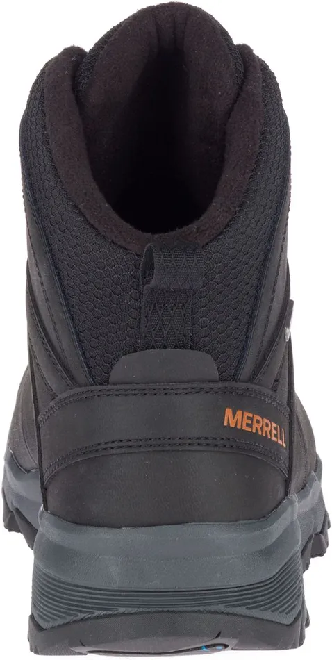 Vego Thermo Mid Leather Waterproof Black Men Merrell Winter Boots
