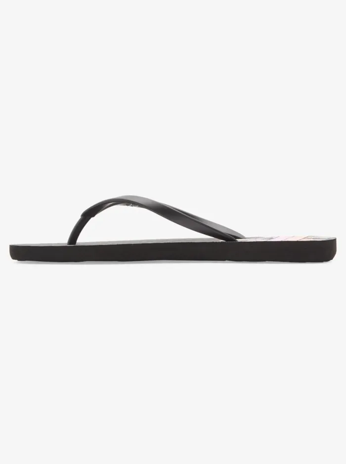 Viva Printed 8211 FlipFlops Dusk Blue Women Roxy Shoes Viva Printed 8211 FlipFlops Dusk Blue Women Roxy Shoes