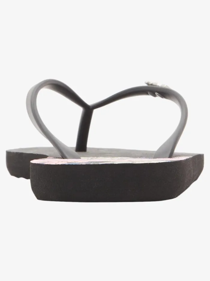 Viva Printed 8211 FlipFlops Dusk Blue Women Roxy Shoes Viva Printed 8211 FlipFlops Dusk Blue Women Roxy Shoes