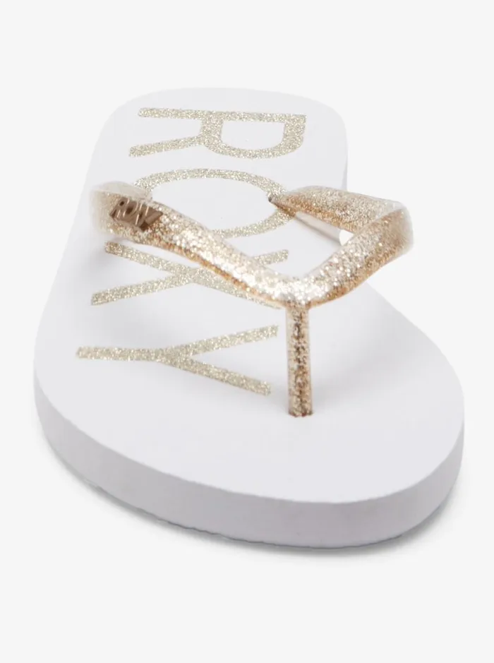 Viva Sparkle 8211 Sandals Whitechampagne Women Roxy Shoes