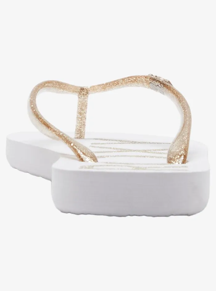Viva Sparkle 8211 Sandals Whitechampagne Women Roxy Shoes