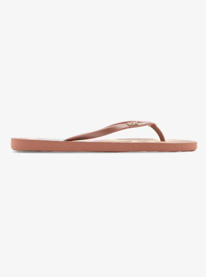 Viva Stamp 8211 FlipFlops Brown Women Roxy Shoes