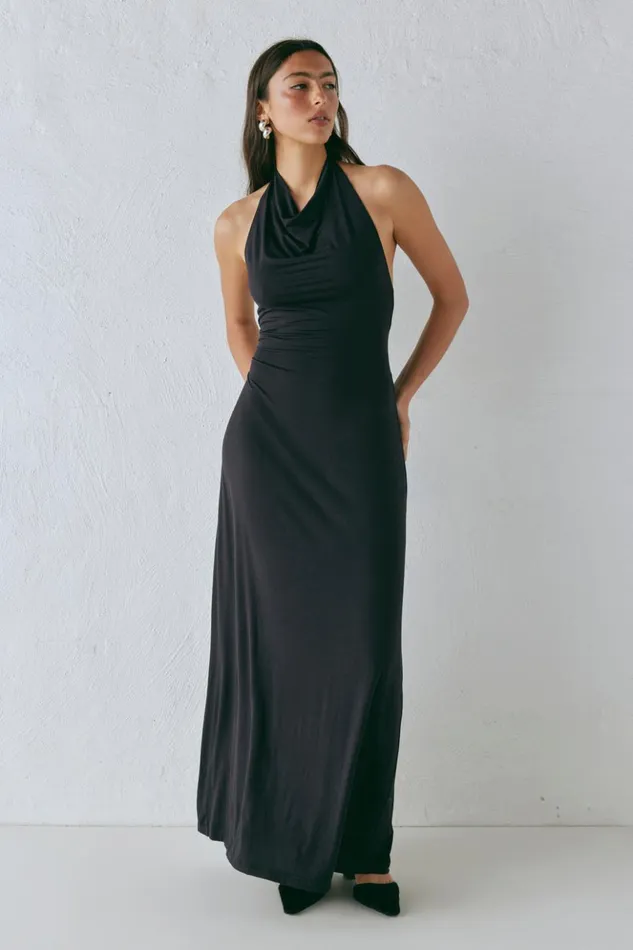 VRG GRL MidiMaxi Dresses Women Noa Maxi Dress Black