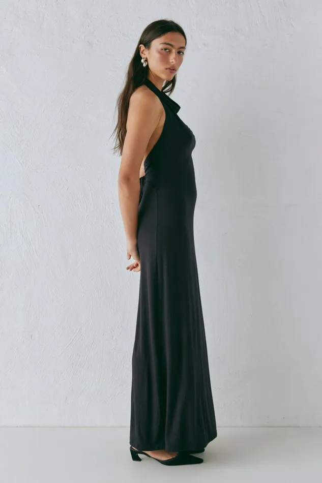 VRG GRL MidiMaxi Dresses Women Noa Maxi Dress Black VRG GRL MidiMaxi Dresses Women Noa Maxi Dress Black