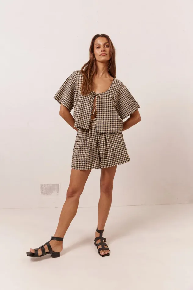 VRG GRL Shorts Women The Sea and I Shorts Black VRG GRL Shorts Women The Sea and I Shorts Black