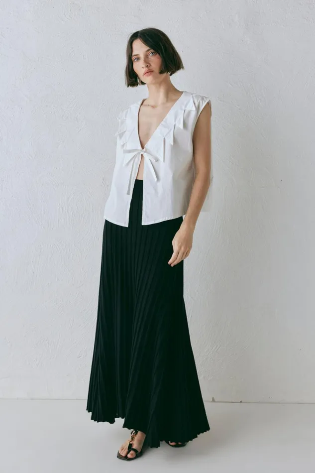 VRG GRL Skirts Women Malou Knit Maxi Skirt Black VRG GRL Skirts Women Malou Knit Maxi Skirt Black