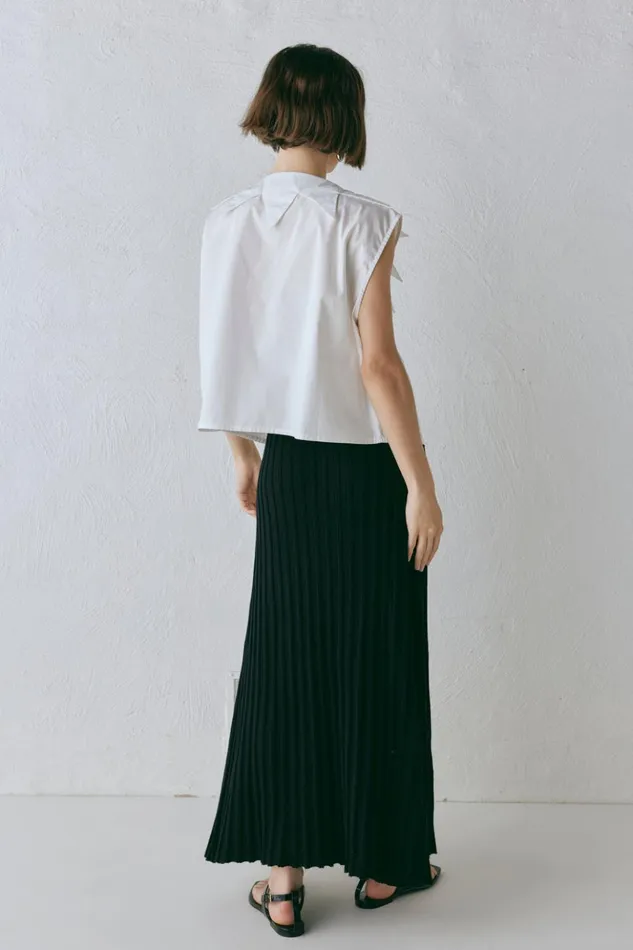 VRG GRL Skirts Women Malou Knit Maxi Skirt Black VRG GRL Skirts Women Malou Knit Maxi Skirt Black