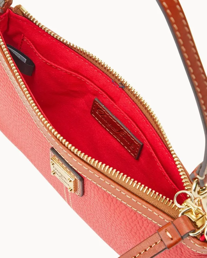 Wallets Women Dooney and Bourke Pebble Grain Large Slim Wristlet Red Wallets Women Dooney and Bourke Pebble Grain Large Slim Wristlet Red