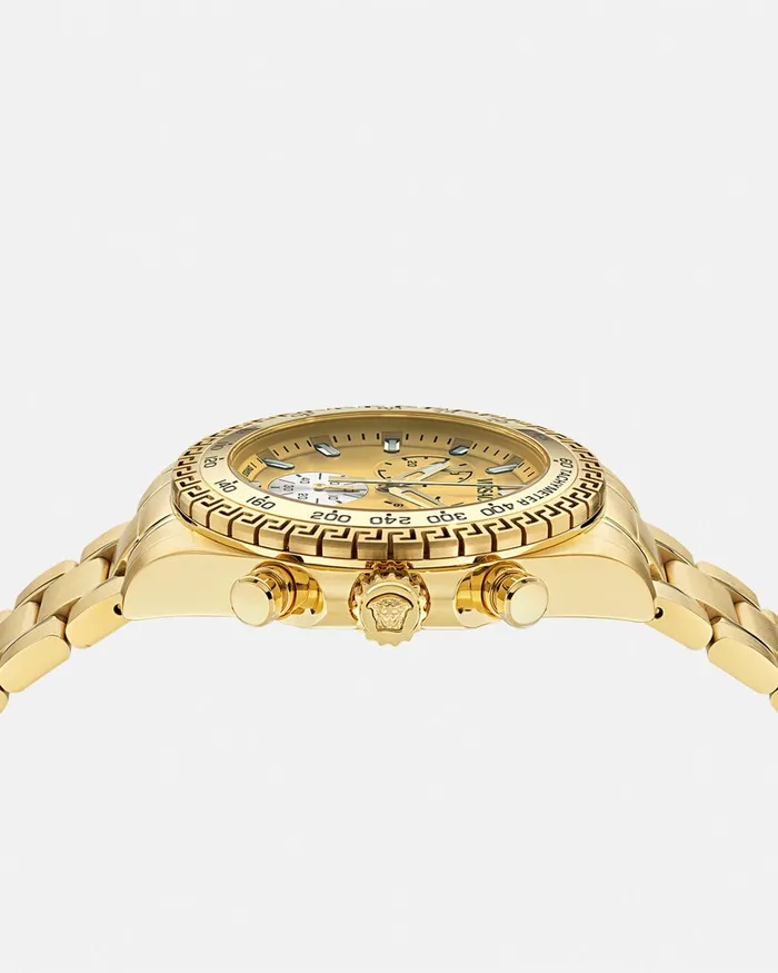 Watches Men Versace Chrono X Watch Gold
