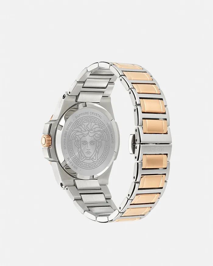 Watches Women Versace Hera Watch Goldsilver