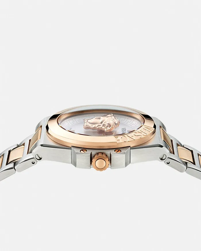 Watches Women Versace Hera Watch Goldsilver