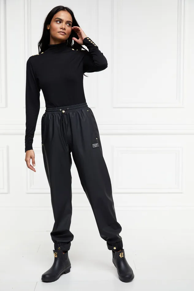 Waterproof Rain Trouser Black Women Holland Cooper Trousers Waterproof Rain Trouser Black Women Holland Cooper Trousers