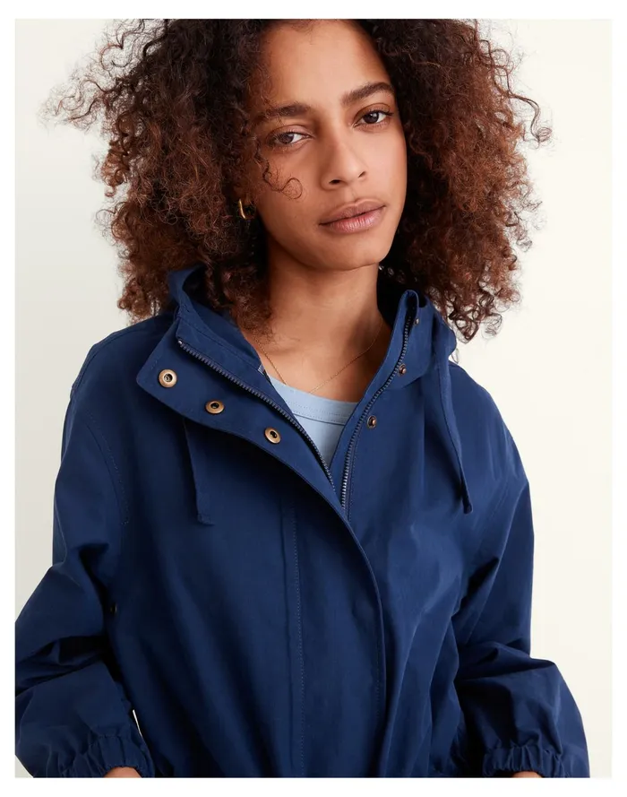 Waterproof Raincloud Raincoat Classic Indigo Women Madewell Jackets Waterproof Raincloud Raincoat Classic Indigo Women Madewell Jackets