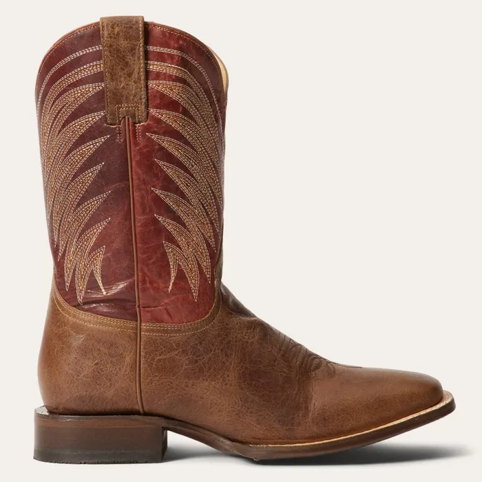 Western Men Stetson Brody Boots Brown