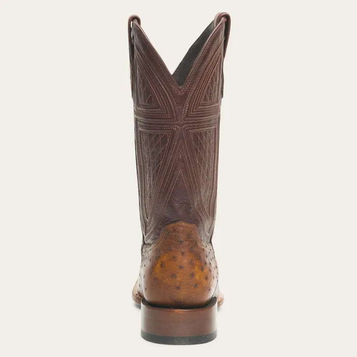 Western Men Stetson Jackson Boots Brown