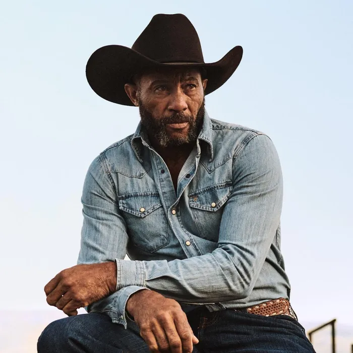 Western Shirts Men Stetson LongSleeved Denim Shirt Blue