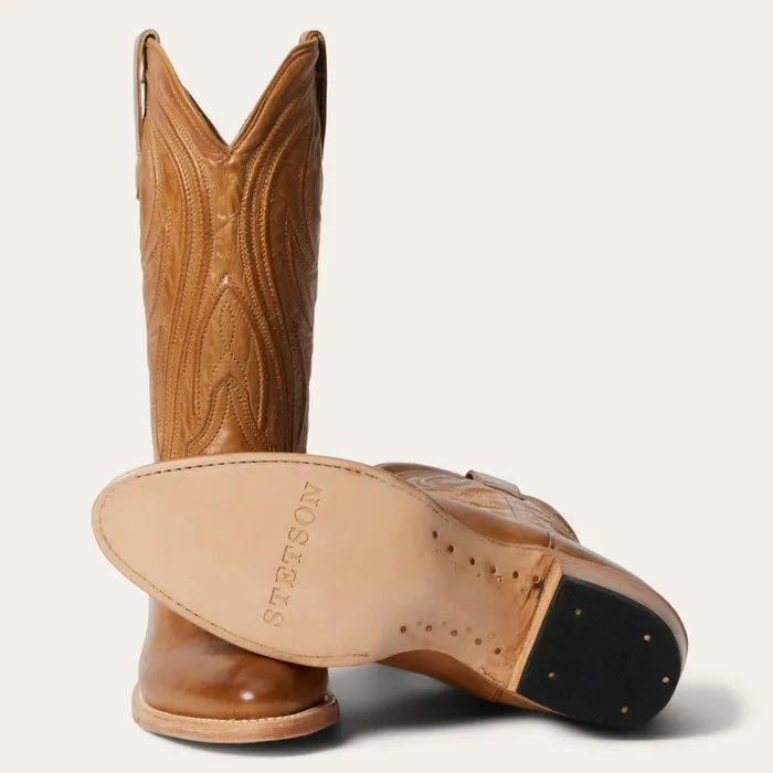 Western Women Stetson Nora Boots Tan