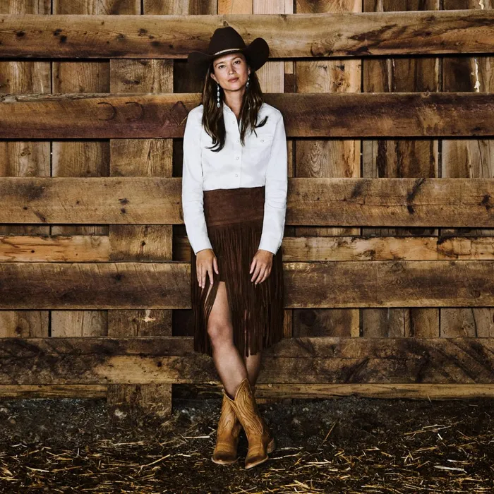 Western Women Stetson Nora Boots Tan