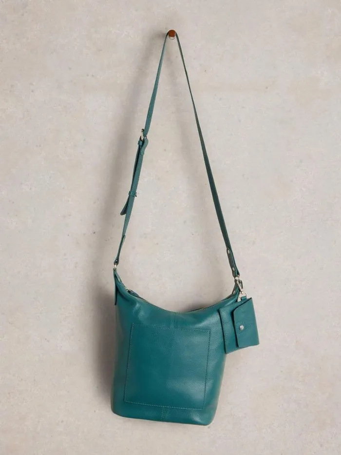 White Stuff Bags and Purses Fern Crossbody Mid Teal 8211 Women White Stuff Bags and Purses Fern Crossbody Mid Teal 8211 Women