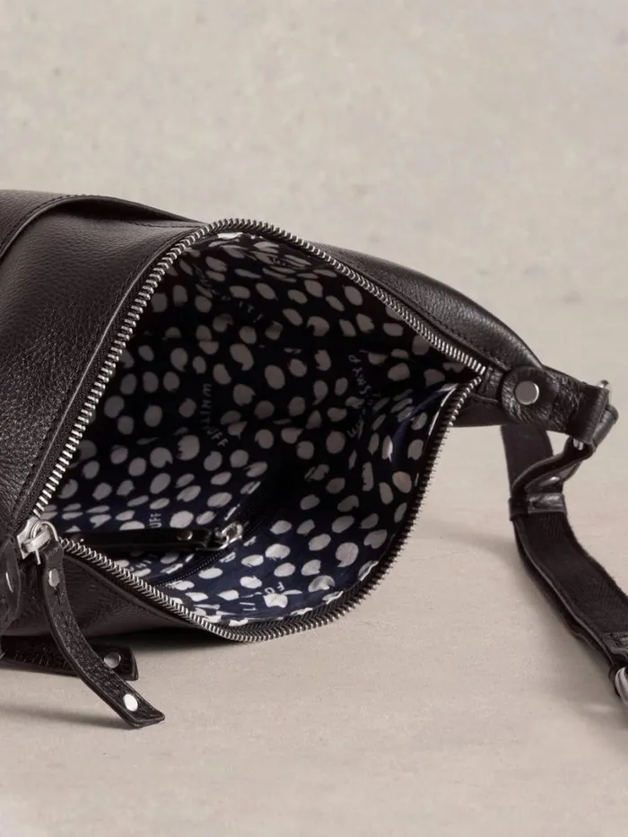 White Stuff Bags and Purses Fern Crossbody Pure Black 8211 Women