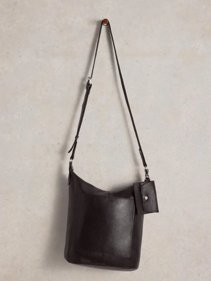 White Stuff Bags and Purses Fern Crossbody Pure Black 8211 Women White Stuff Bags and Purses Fern Crossbody Pure Black 8211 Women