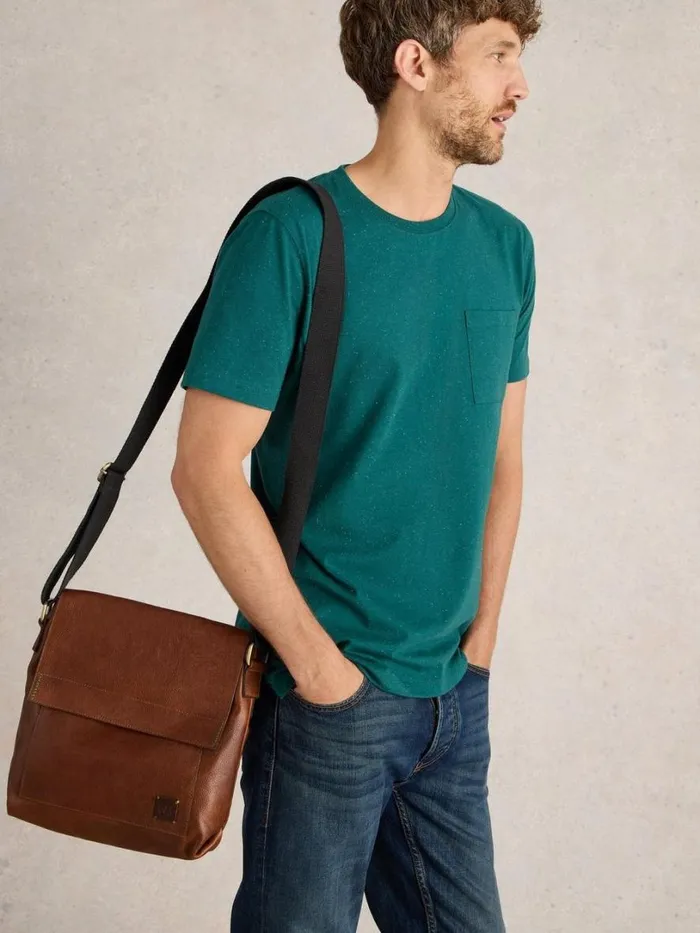 White Stuff Bags Frankie Leather Crossbody Bag Mid Tan 8211 Men