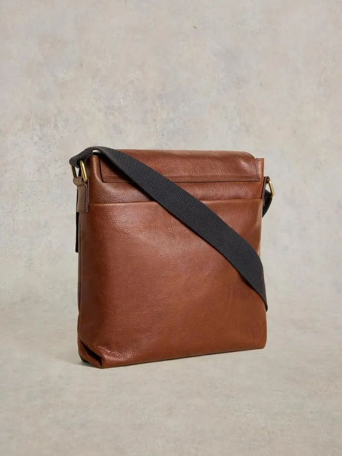 White Stuff Bags Frankie Leather Crossbody Bag Mid Tan 8211 Men