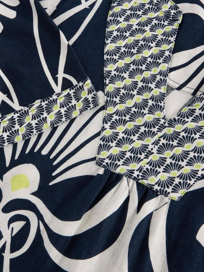 White Stuff Dresses Ash Linen Dress Navy Print 8211 Women White Stuff Dresses Ash Linen Dress Navy Print 8211 Women