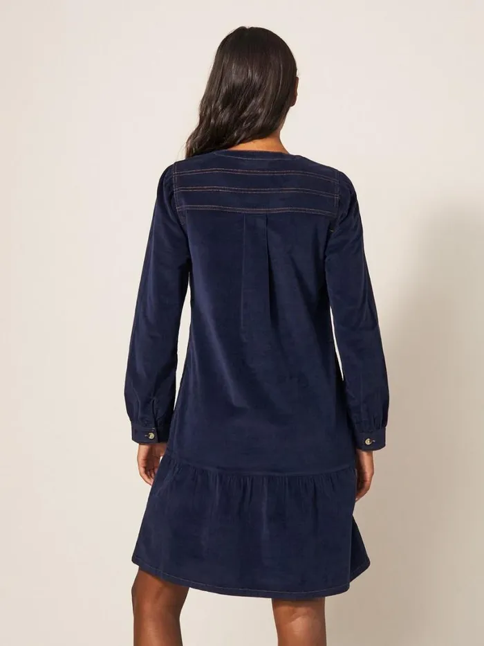 White Stuff Dresses Norma Cord Dress Dark Navy 8211 Women White Stuff Dresses Norma Cord Dress Dark Navy 8211 Women