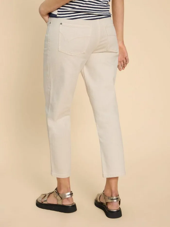 White Stuff Jeans Charlie Straight Crop Jean Light Natural 8211 Women