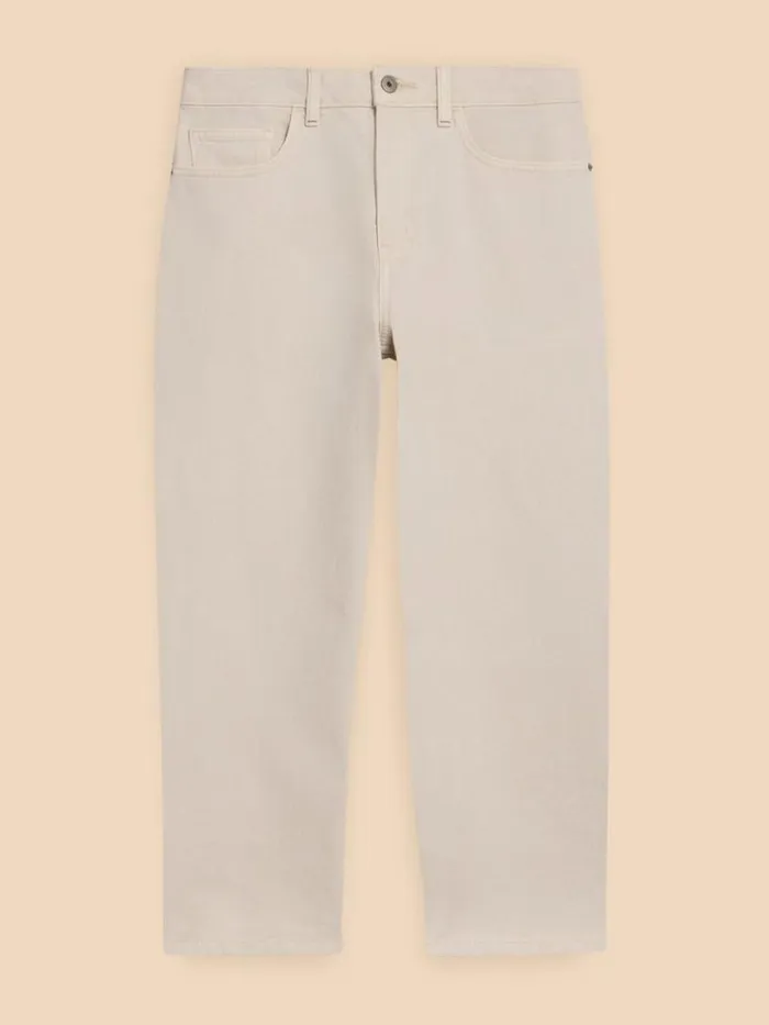 White Stuff Jeans Charlie Straight Crop Jean Light Natural 8211 Women