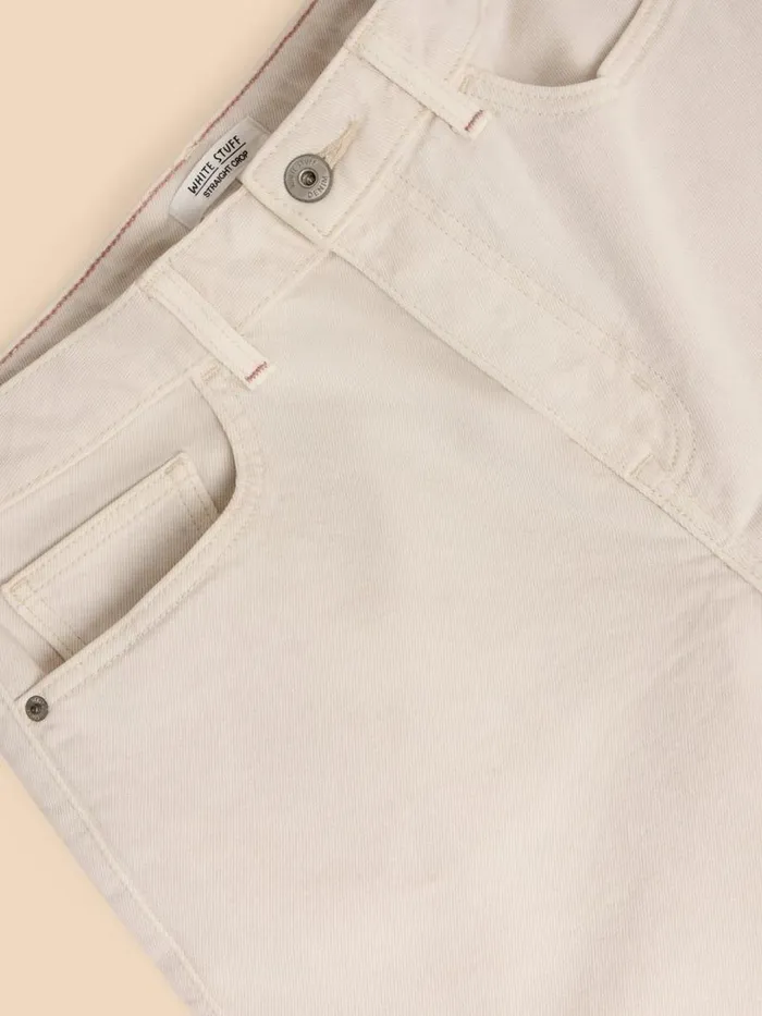 White Stuff Jeans Charlie Straight Crop Jean Light Natural 8211 Women