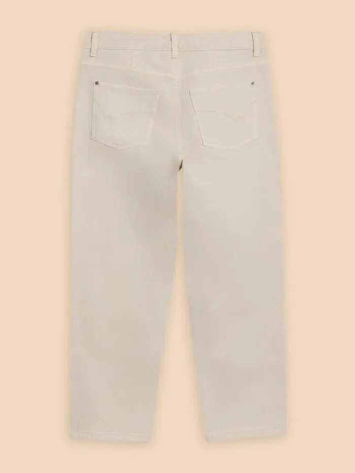 White Stuff Jeans Charlie Straight Crop Jean Light Natural 8211 Women