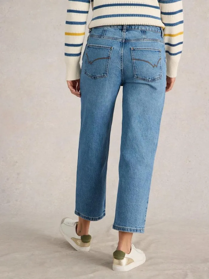 White Stuff Jeans Charlie Straight Crop Jean Mid Denim 8211 Women White Stuff Jeans Charlie Straight Crop Jean Mid Denim 8211 Women