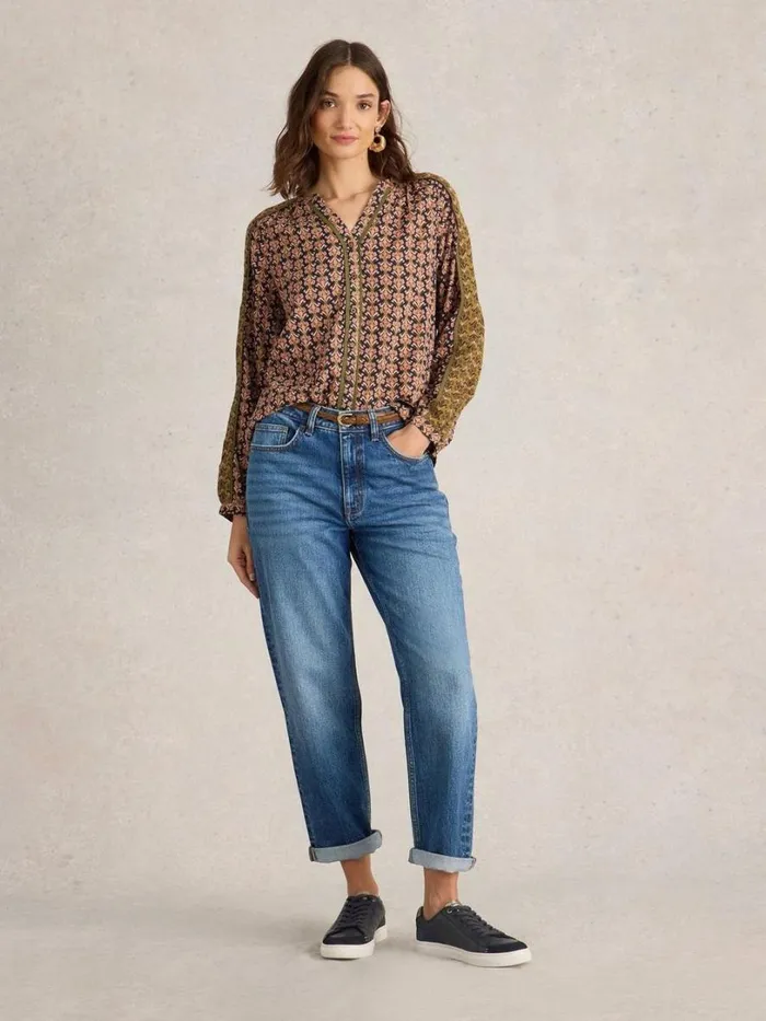 White Stuff Jeans Charlie Straight Jean Dk Denim 8211 Women