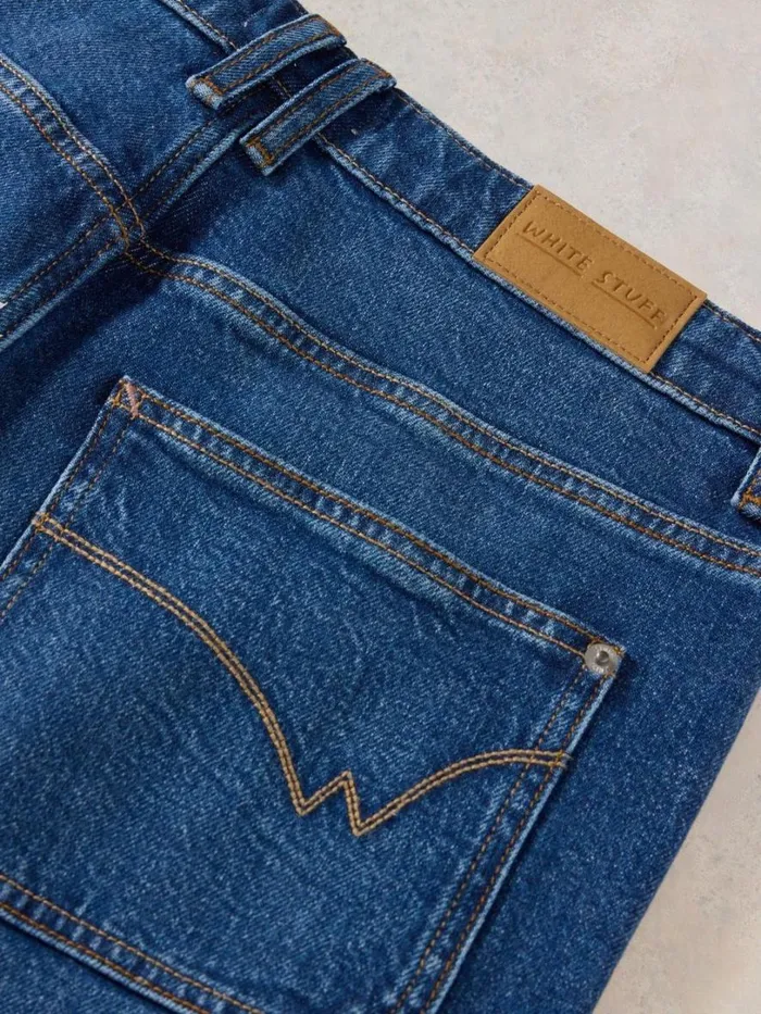 White Stuff Jeans Tia Cropped Wide Leg Jean Dk Denim 8211 Women