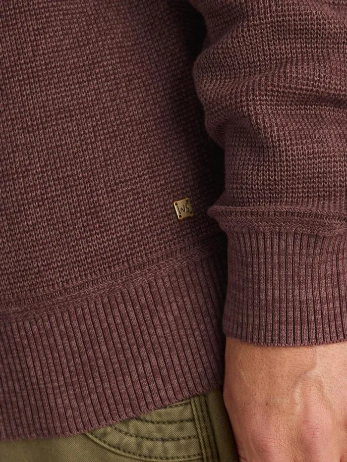 White Stuff Knitwear Attadale Crew Neck Jumper Dark Pink 8211 Men White Stuff Knitwear Attadale Crew Neck Jumper Dark Pink 8211 Men